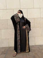 ⁦عبايه ليل -كود L 03⁩ - الصورة ⁦4⁩